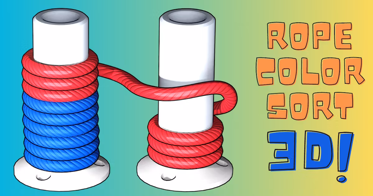 Rope Color Sort 3D